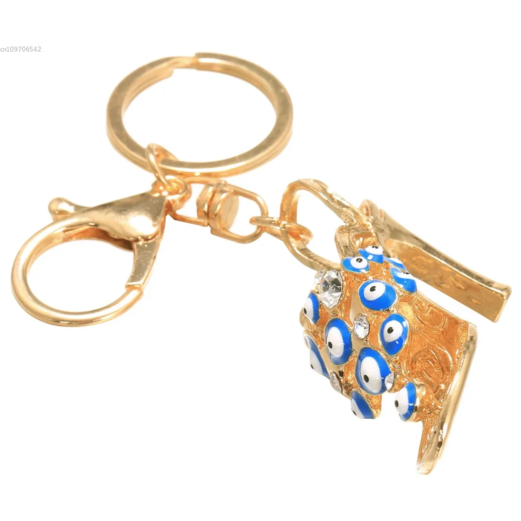 Fashion High Heel Pandent Keychain Rhinestone Key Rings with Trigger Clip Decor | Украшения и аксессуары