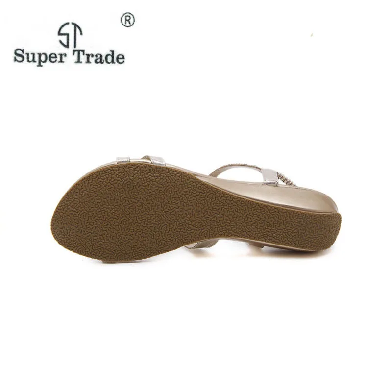 ST SUPER TRADE/Новинка 2018 года женские летние босоножки в европейском и американском