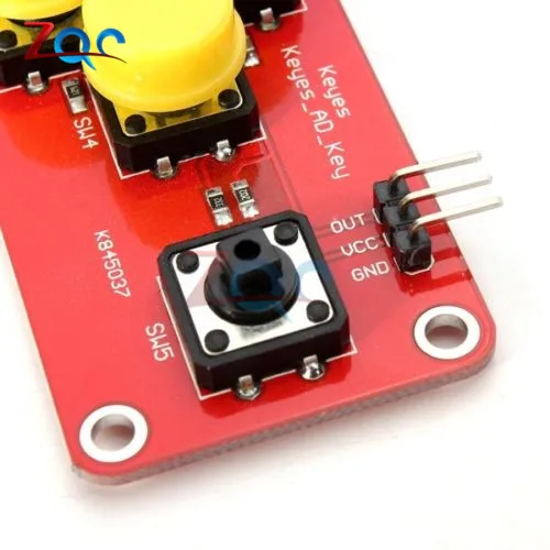 AD клавиатура имитирует Пять клавиш модуль аналоговая кнопка для Arduino датчик