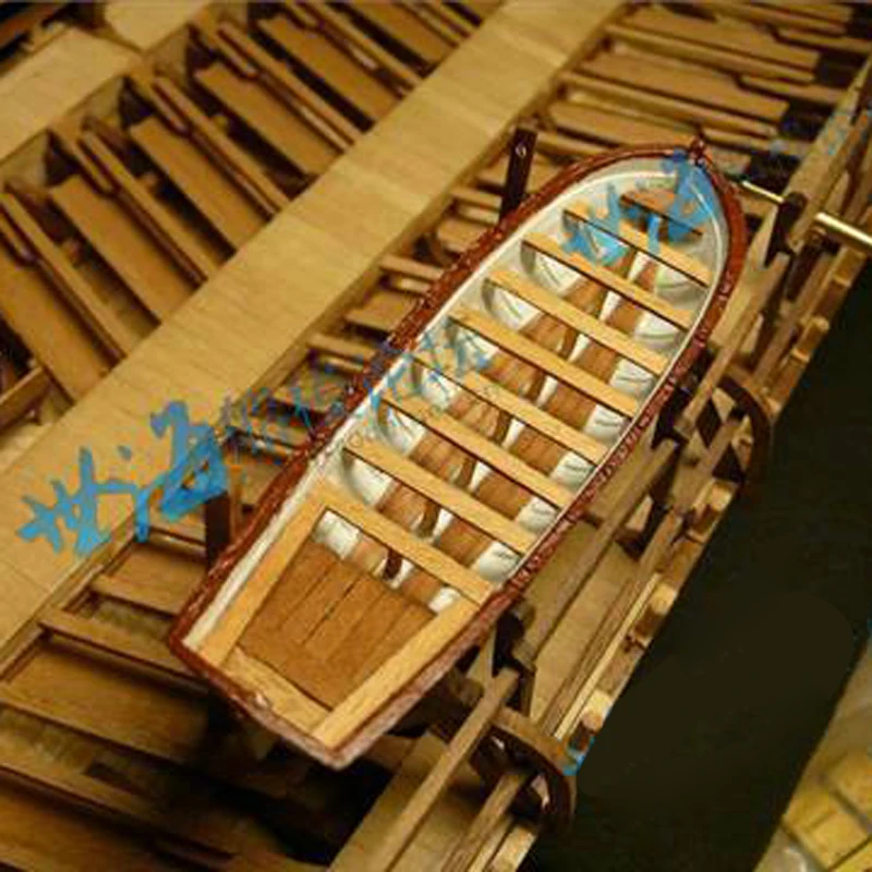 Комплекты моделей деревянных лодок Деревянные 3d весы с лазером 1/64 LA REAL Spain Laredo Yar No