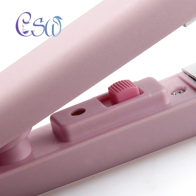 CSW мини-выпрямитель для волос двойная плойка плавающая шина выпрямления плоский