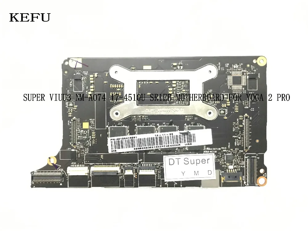Совершенно новый. Доступно. Материнская плата VIUU3 NM A074 для Lenovo YOGA 2 PRO материнская