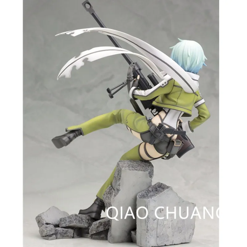 Sword Art Online II аниме сексуальные фигурки игры Asada Shino Gun Gale GGO Sinon ПВХ фигурка