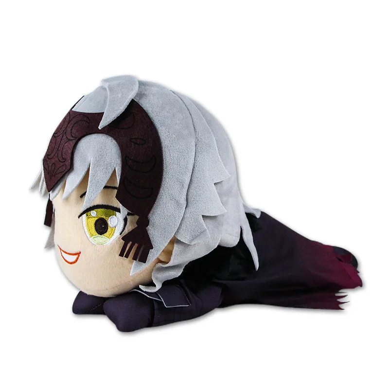 Черный Fate/stay night 40 см Arthur Pendragon плюшевые игрушки саблей Мягкие игрушки Подушка куклы подарок на день рождения для вашего ребенка - Цвет: Черный