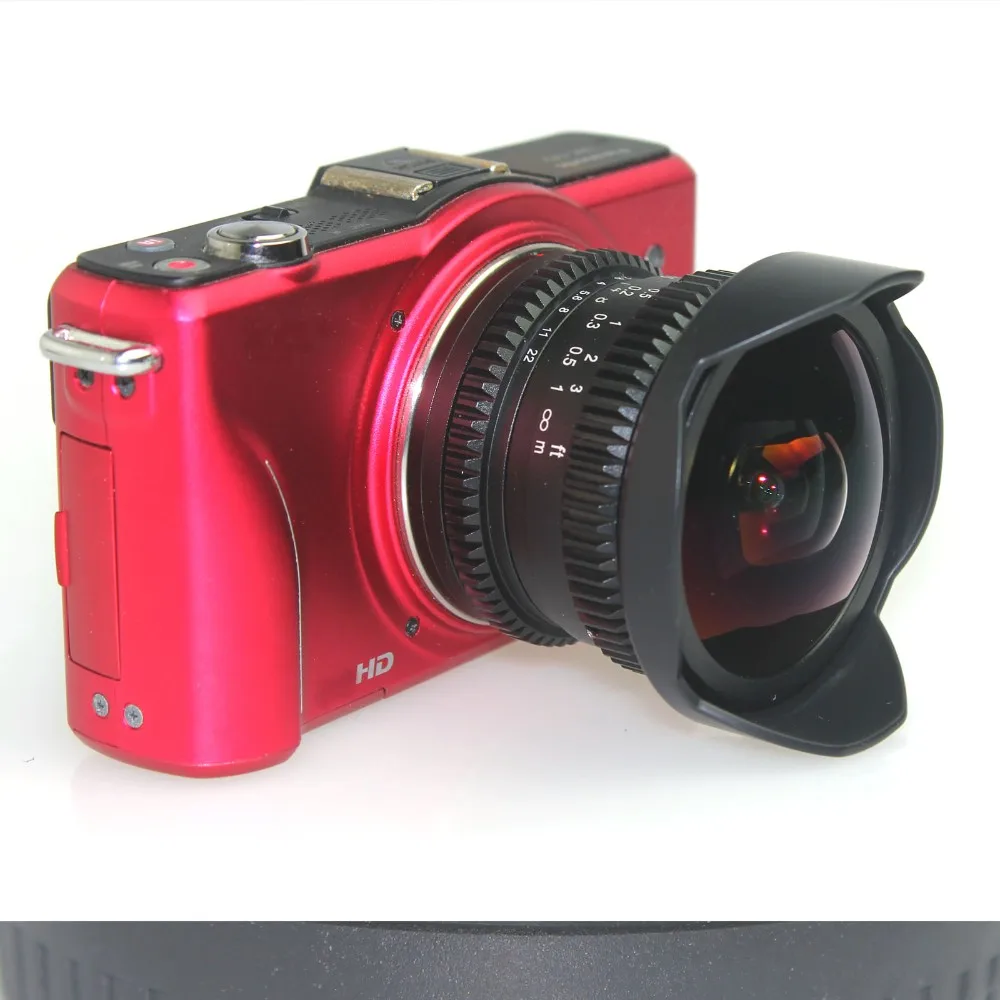 Новое поступление APS C 8 мм F2.8 объектив рыбий глаз E крепление объектива для Sony NEX 6 7