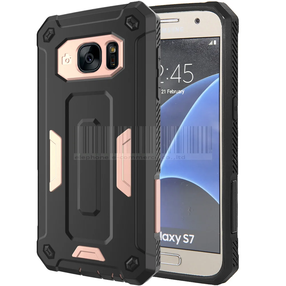 Защитный Гибридный чехол-накладка для Samsung Galaxy S7 G930 жесткий чехол с пленкой +