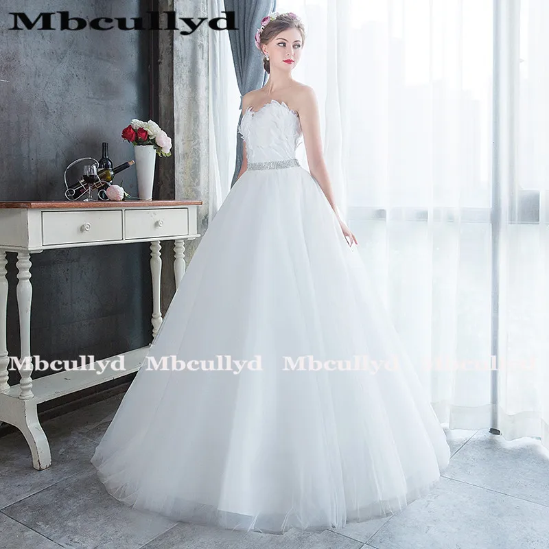 Mbcullyd дизайнерские трапециевидные Свадебные платья 2020 Турция Vestidos de Noiva с