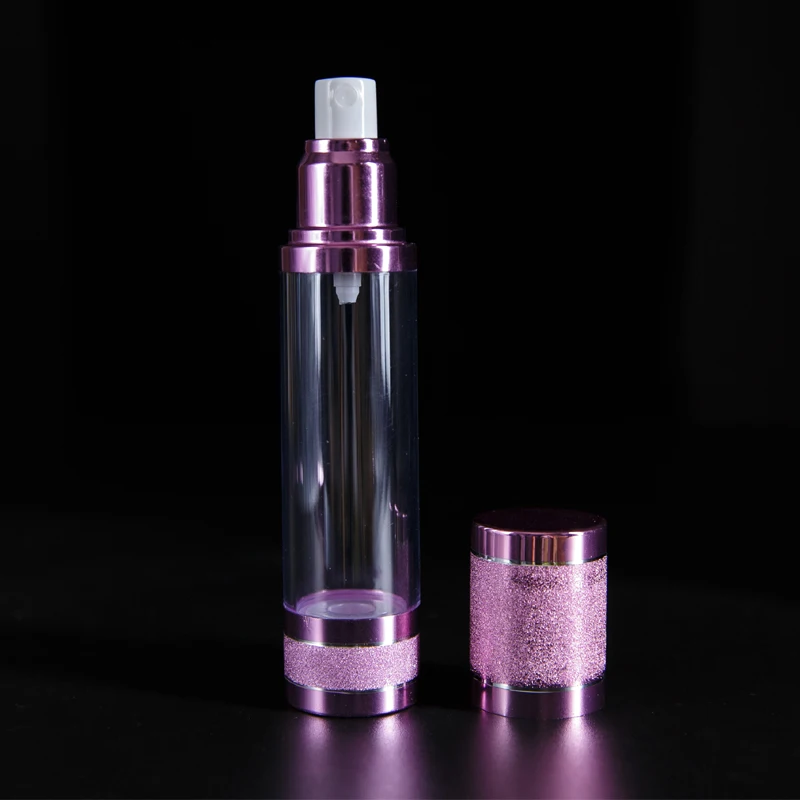 DHL Free 50pcs/lot 15ml, 30ml, 50ml Portable Sprayer Perfume Bottle In Refillable Lotionn Parfum Containers Vacuum Metal Bottles