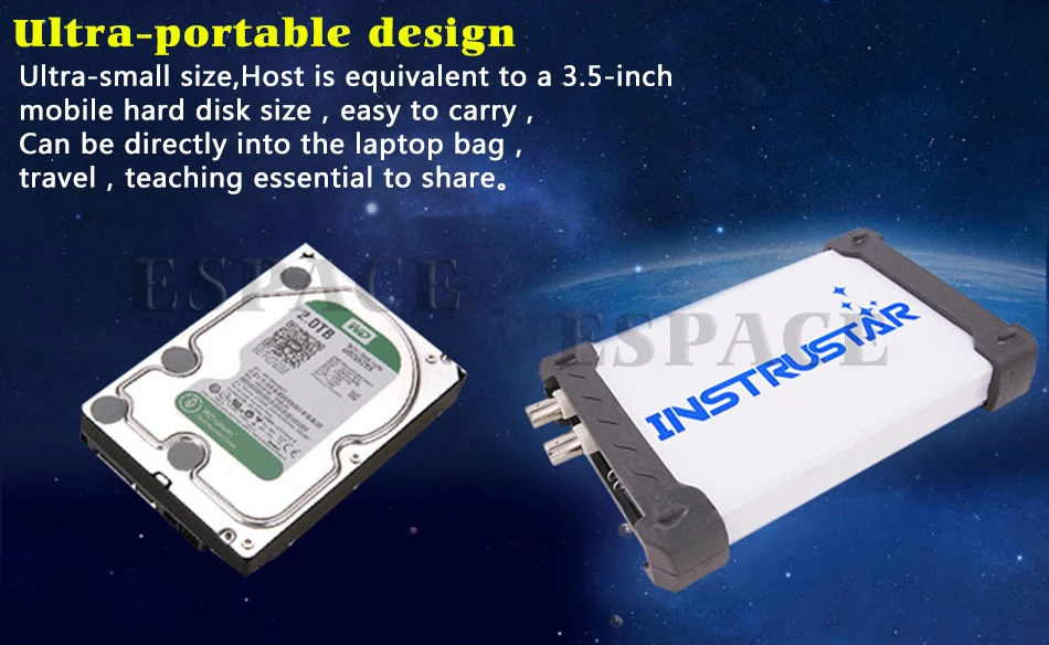 ISDS220B 4 в 1 Многофункциональный ПК USB виртуальный цифровой осциллограф+ анализатор спектра+ DDS+ генератор сигналов развертки 60 м 200 мс/с