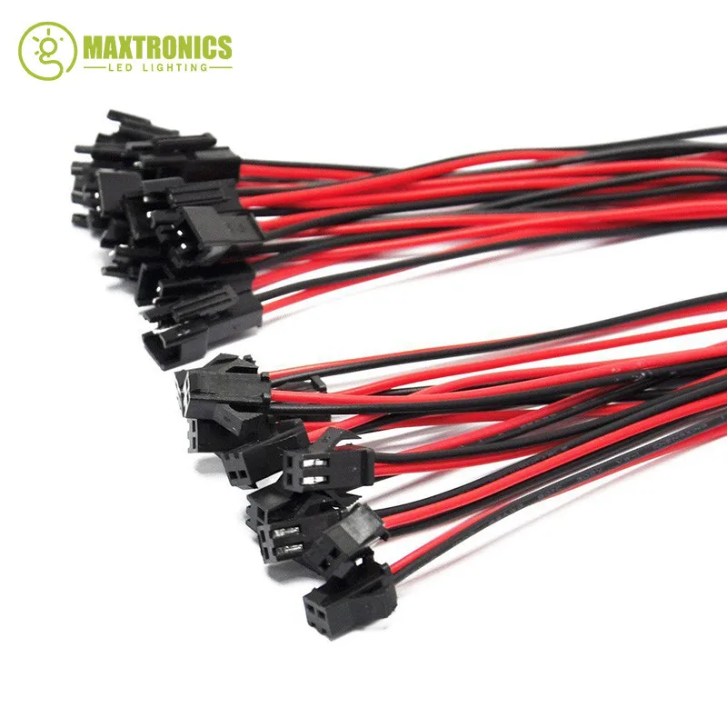 2pin 3pin 4pin светодиодный разъем мужской/женский JST SM 2 3 4 5Pin провода кабель для