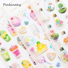 Креативные еда напиток звезды Алиса Кот алмазные декоративные канцелярские наклейки Скрапбукинг DIY дневник альбом японская палка Lable