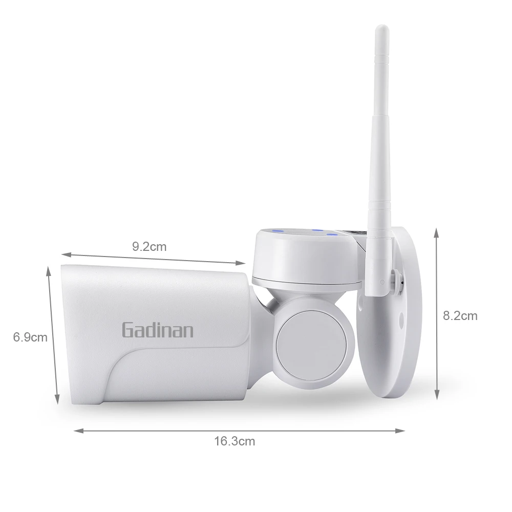 GADINAN 1080P 2MP Yoosee мини POE IP PTZ 2,8-12 мм 4xzoom IP Камера Открытый Wi-Fi Onvif аудио P2P видеонаблюдения Водонепроницаемый пуля Камера