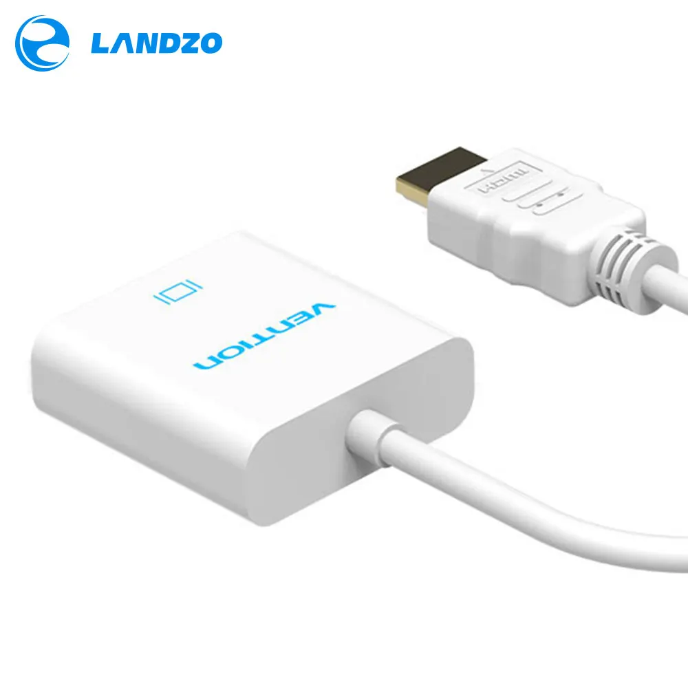 Hdmi-vga конвертер высокого качества raspberry pi 3 HDMI VGA адаптер для компьютера проектор