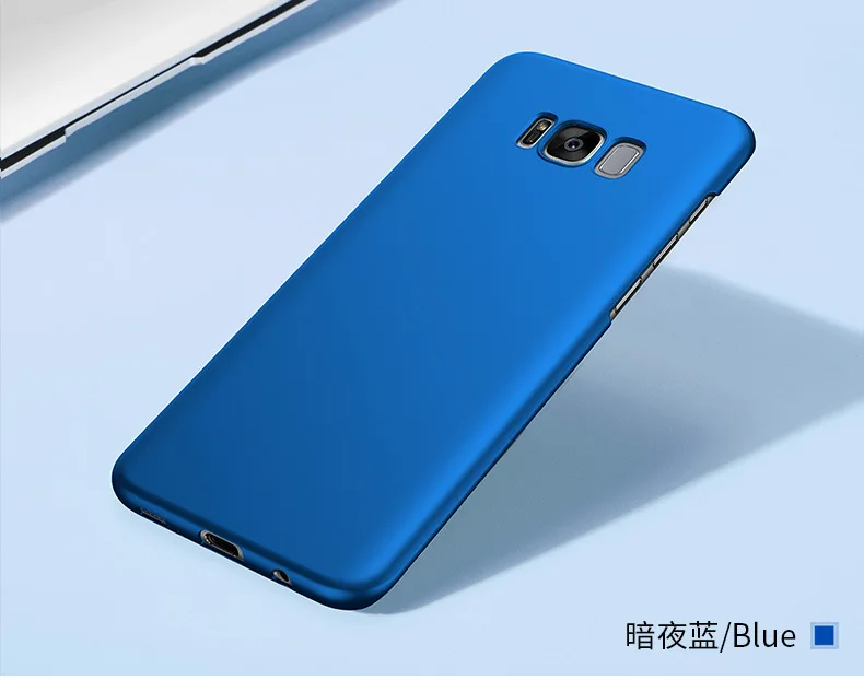 Бренд GUJIANG, Роскошный чехол с масляным рисунком, защитный чехол для samsung Galaxy S6, S7, S7 Edge, S8, S8 PLUS, Жесткий ПК, простой/скраб, чехол