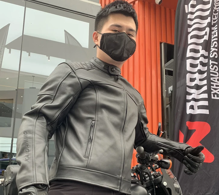 Мотоциклетная куртка для гонок мужская 100% натуральная кожа высокое качество