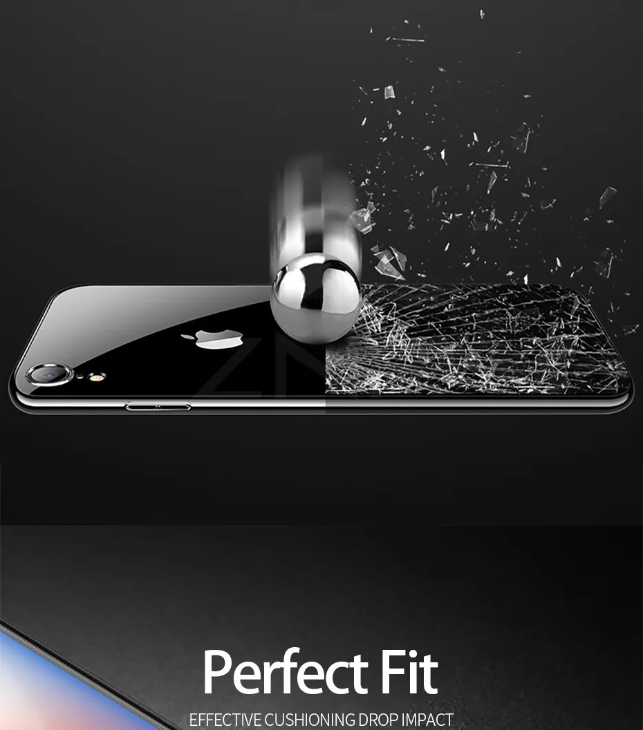 ZNP ультра тонкий мягкий прозрачный ТПУ чехол s для iPhone X XS 11 Pro Max прозрачный силиконовый Полный Чехол для iPhone XR XS Max чехол для телефона