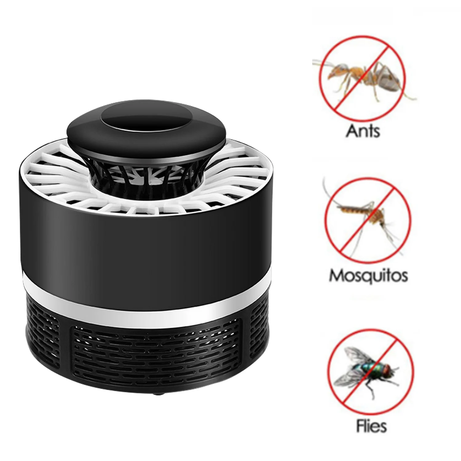 Behogar USB электрическая ловушка для комаров светильник насекомых Fly светодиодный