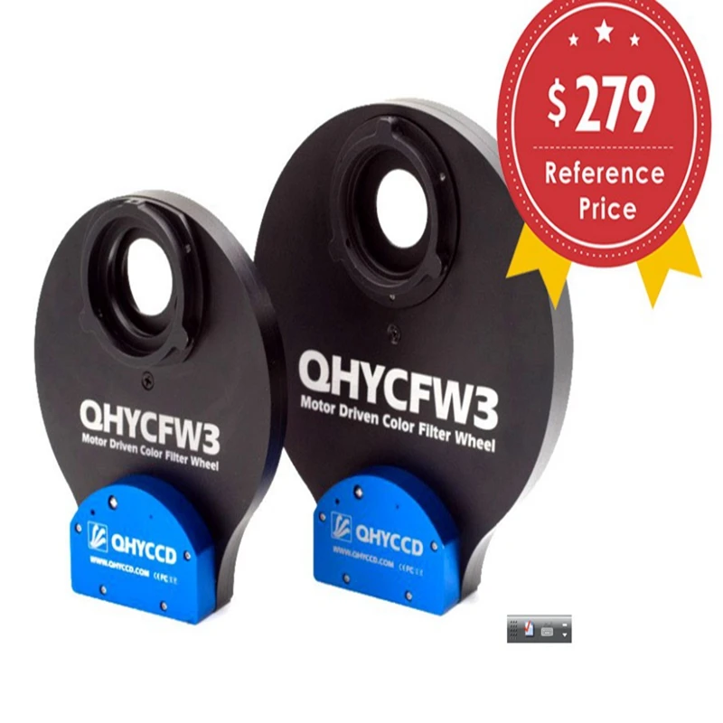 QHYCFW3 S 36 мм 6 ps 1 25 дюйма 7ps Электрический фильтр колеса телескоп колеса|Приборы для