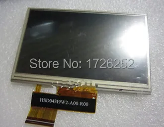 4 3 дюймовый TFT ЖК экран для HannStar HSD043I9W2 A00 R00 WQVGA 480(RGB)* 272|screen tft|screen 4.3screen lcd |