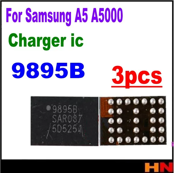 3 шт./лот для Samsung A5 A5000 зарядное устройство зарядки ic 9895B|Шлейфы мобильных