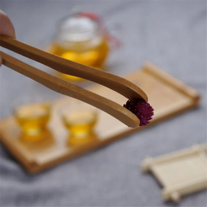 5 шт./компл. набор посуды из натурального дерева для чайной церемонии бамбуковые