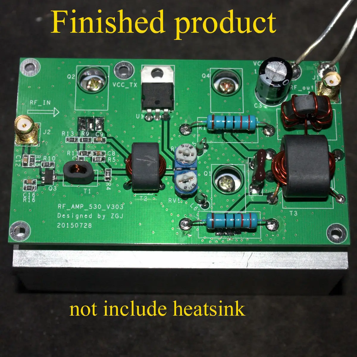 Комплект линейного усилителя мощности SSB 45 Вт для приемопередатчика радио HF FM CW HAM
