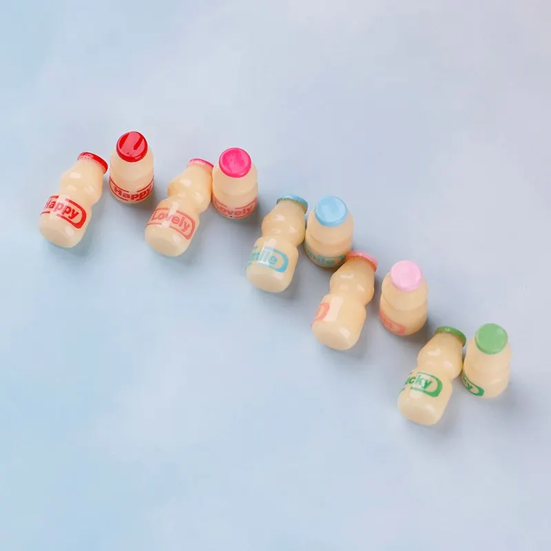 Милые комплекты одежды из 2 предметов Для кукол в миниатюре йогурт бутылка для