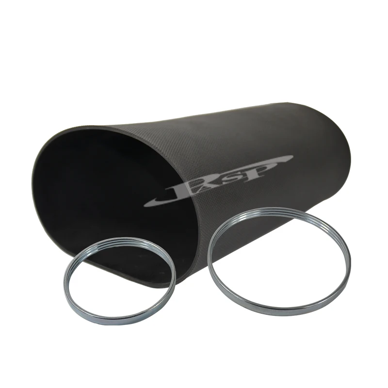 Car Air Suspension Front Rubber Sleeve with Rings 4F0616039 4F0616040 for Audi A6 C6 shock absorber part buffer | Автомобили и