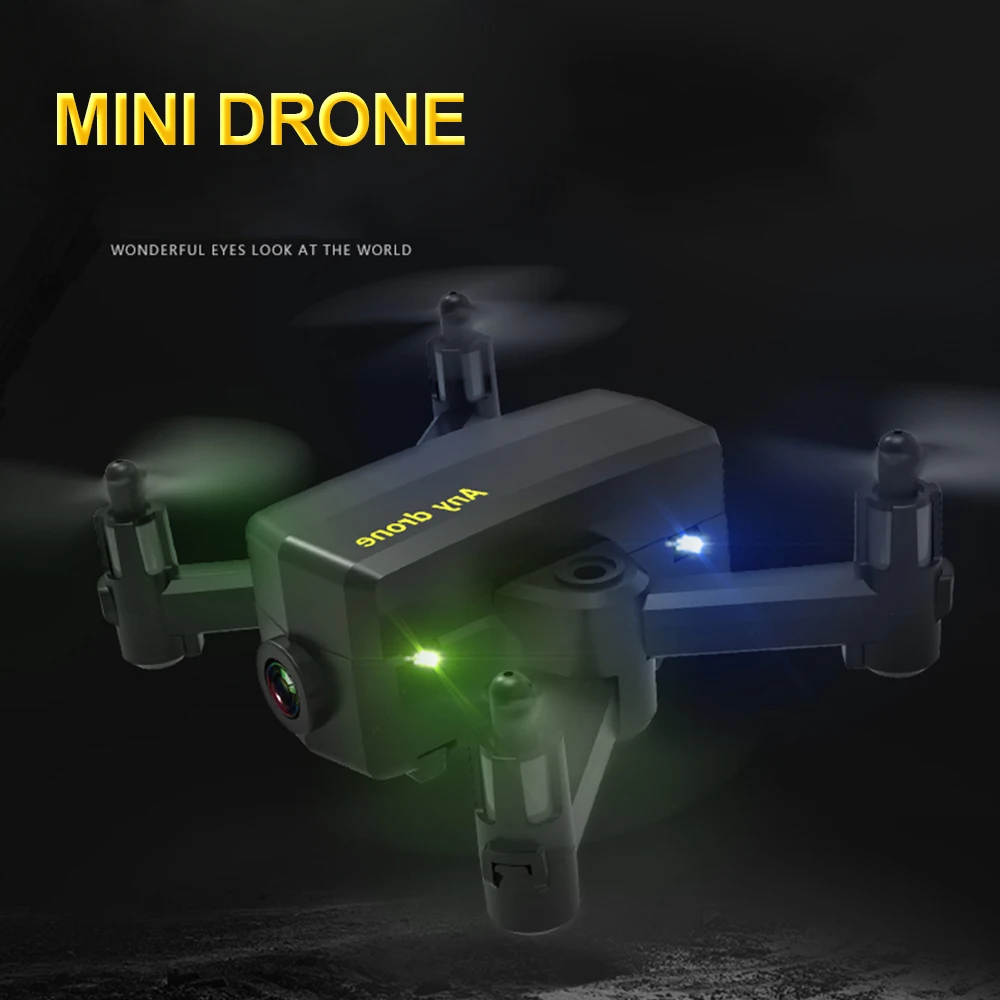 Складной Квадрокоптер FPV мини гоночный Дрон ufo вертолет селфи с HD камерой веселый