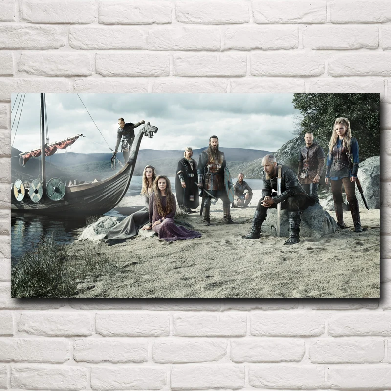 Vikings ТВ серии домашний декор картины для гостиной настенные художественные
