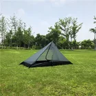 Ультралегкая летняя сетчатая палатка для одного человека, палатка для кемпинга на открытом воздухе, 230x90x11, 5 см, портативная сетчатая Пляжная Палатка против комаров для путешествий