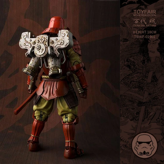 1/16 фигура Bandai Топ общее воплощение фильма серии стальной рыцарь-errant 18 см готовой