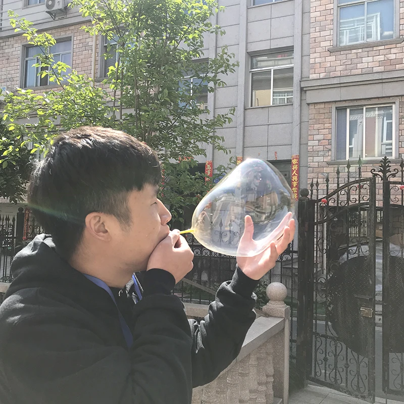 

2pcs/lot China factory hot sale outdoor play bubble wand kids toys transparent bubble ball cheap price wholesale