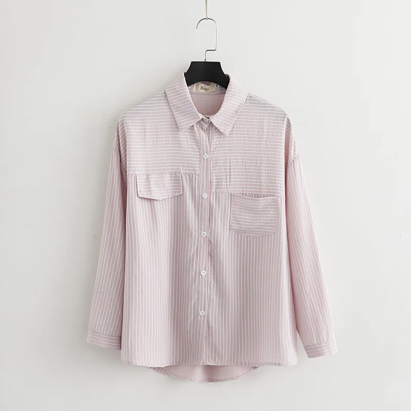 2019 Plus Size Casual Blouses Spring Women Clothing Fashion Loose Long Sleeve Shirts F71-1061 |