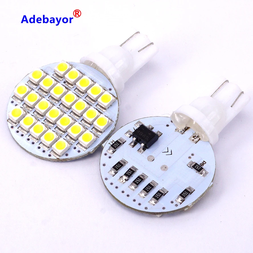 10 шт. T10 194 921 автомобильный Стайлинг W5W 24 1210 SMD СВЕТОДИОДНЫЙ RV светодиодный 12 В парковочный ландшафтный светильник автомобильный Светодиодный Боковой светильник лампа DC12V теплый белый