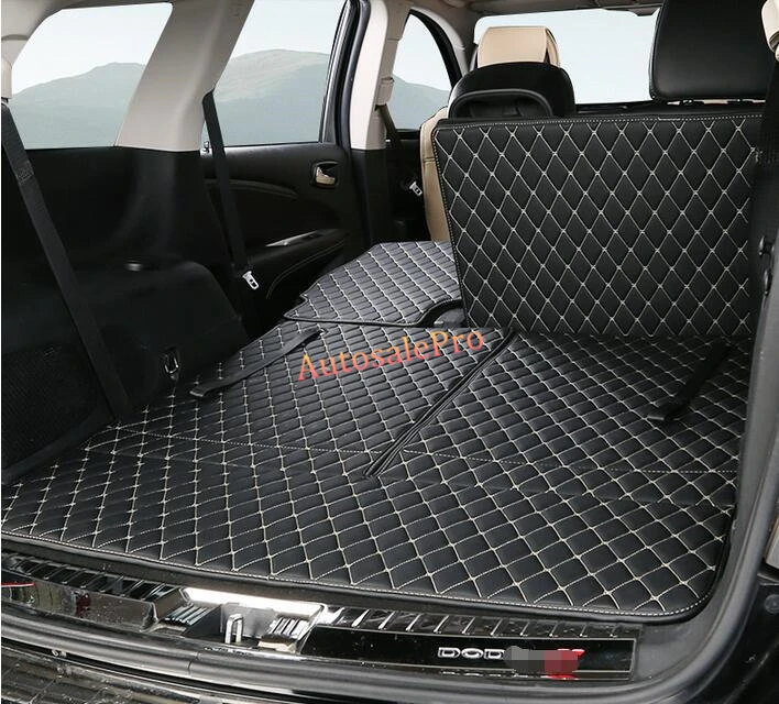 Из искусственной кожи задний люк багажника напольный коврик защитная накладка