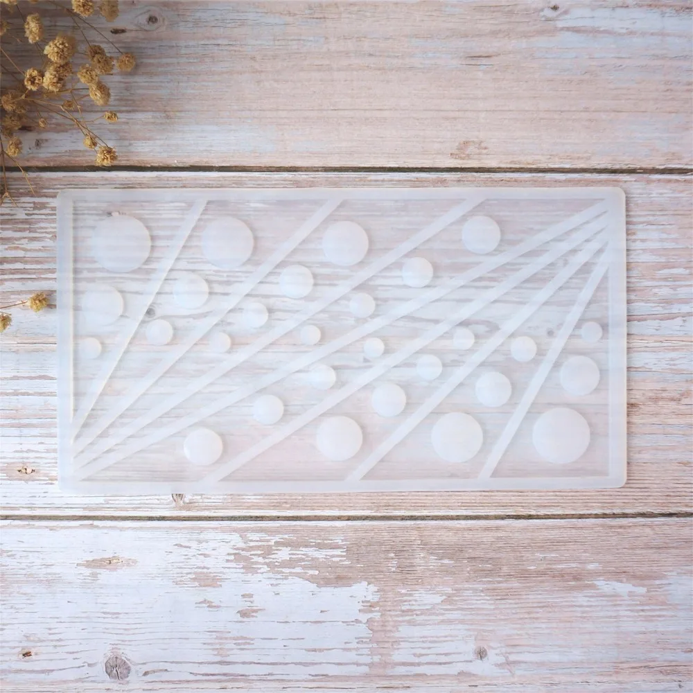 Несколькие комбинированные треугольники антипригарная силиконовая форма для