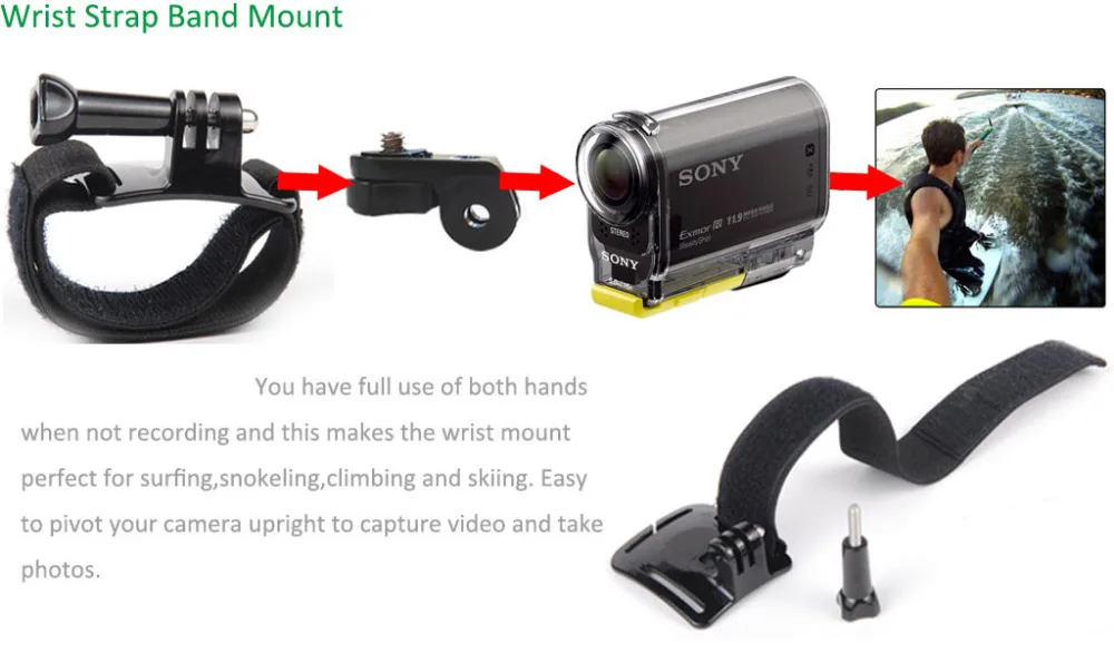 LimitX ремешок на запястье для Garmin Virb 360 X XE Ultra 30 Kodak PIXPRO 4KVR360 SP360 4K SP1 WP1 Olympus жесткий