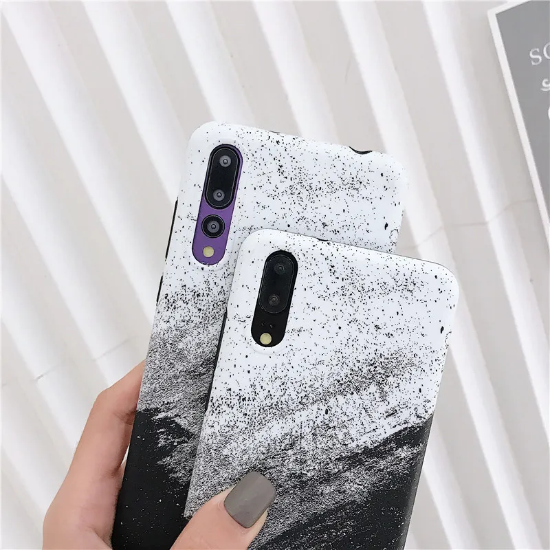 Чехол LANCHE для Huawei P20 Lite Pro мягкий чехол из ТПУ с песочным рисунком Honor 9 10 Nova 2s 3 |