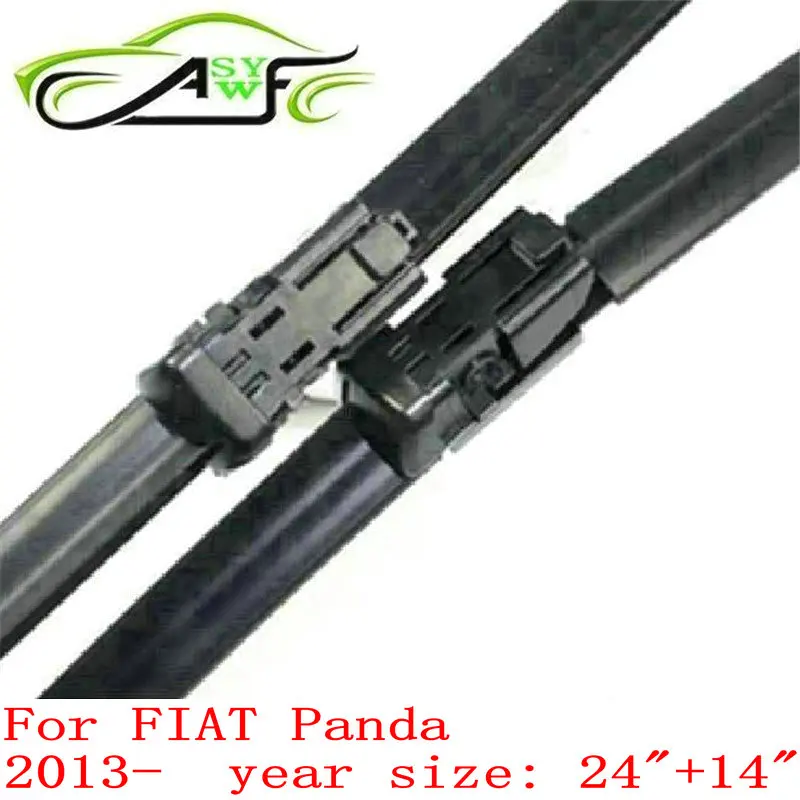 

Щетка стеклоочистителя для автомобиля FIAT Panda (2013 года), 24 дюйма + 14 дюймов