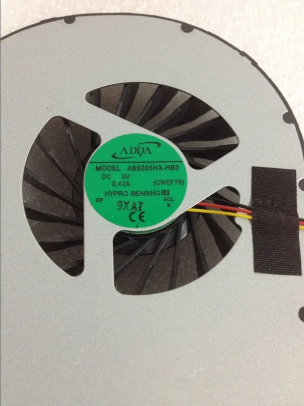 ADDA AB9205HX HB3 CWEF79 DC 5V 0.42A 3 жильный Сервер вентилятор охлаждения ноутбука|Кулеры и