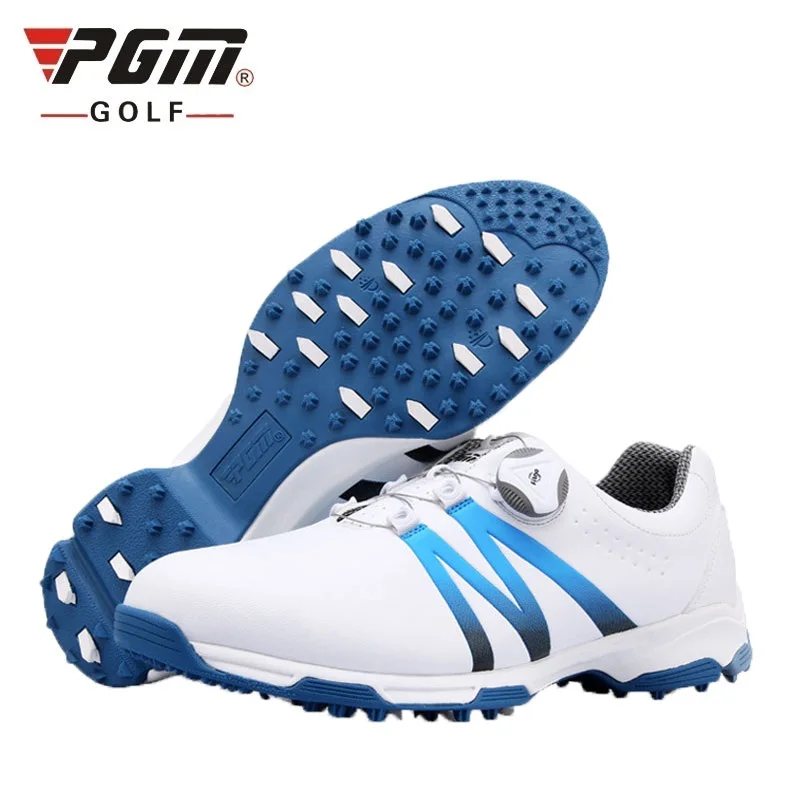 

Pgm Authentic Golf Men's Ball Shoes Breathable Waterproof Non-Slip Golf Shoes Spikes Nails Skidproof Traning Sneakers D0469