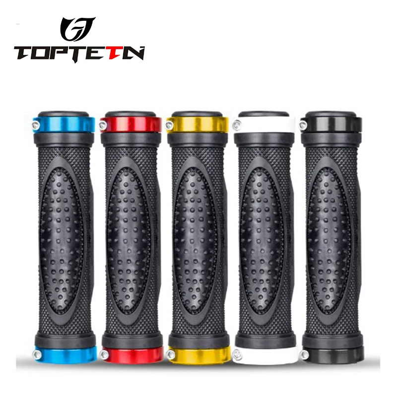 TOPTETN ouble Lock на горном велосипеде велосипедная ручка противоскользящие ручки