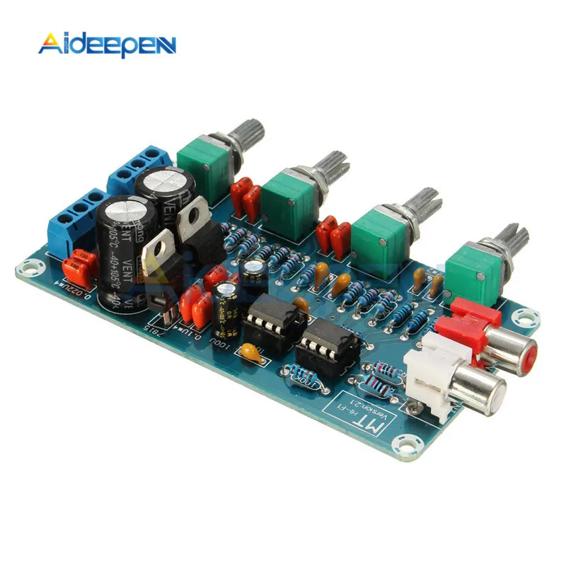 NE5532 HIFI усилитель фильтр предусилителя доска DIY наборы AC двойной 15 в 3P терминал аудио выход плата управления готовой продукции