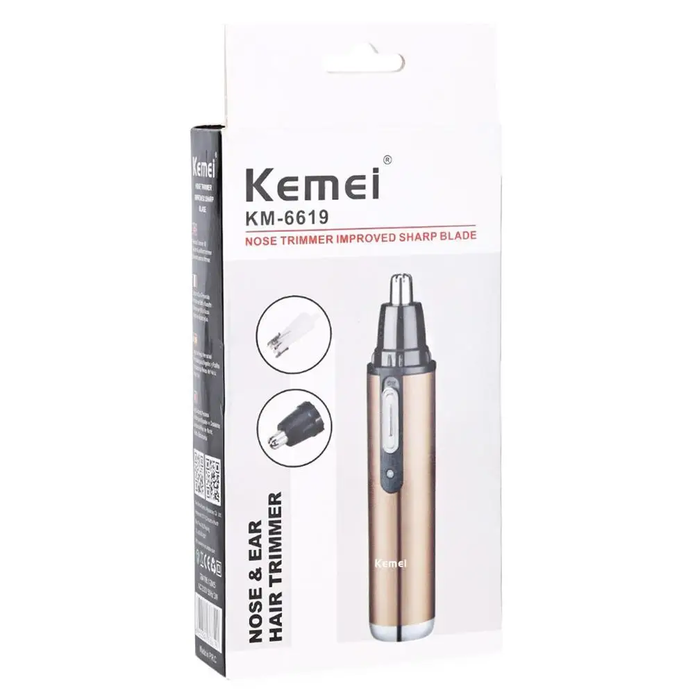 Kemei км-66191 ПК электрическая строгальная машинка для стрижки волос в носу