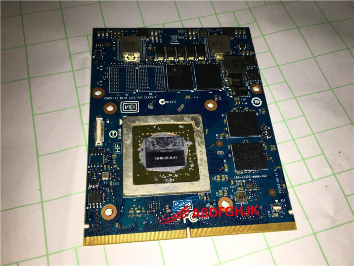 Оригинал для Dell Alienware 17 18 M17x M18X GTX 765M 2 ГБ GDDR5 видеокарта MXM 3 0 9R3F5 09R3F5 CN-09R3F5 полностью