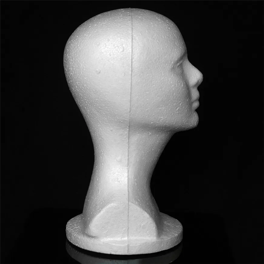 2017 Женская шапка из пенопласта очки парик манекен стенд модель головы