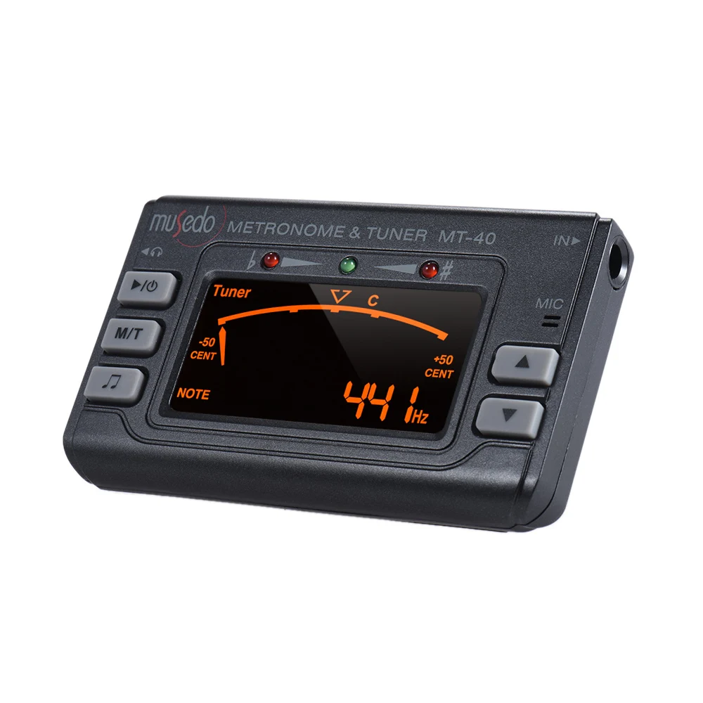 Acoustic Guitar Tuner 3-in-1 Metronome Tone Generator for Bass Violin Ukelele Chromatic Clear LCD Display | Спорт и развлечения