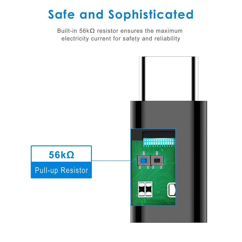 2 шт. USB Type-C адаптер Micro Female к 3 0 Type C Штекерный кабель конвертер разъем быстрая