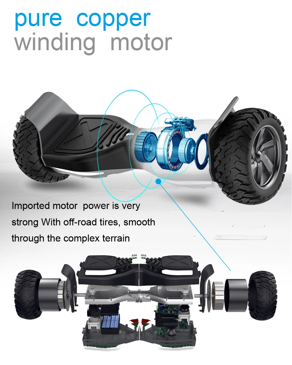 Электрический скутер скейтборд samsung батарея Hover доска gyroscooter Smart для